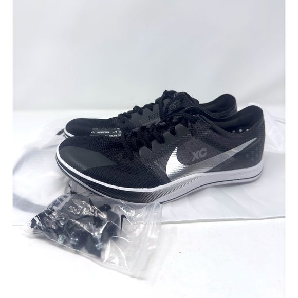 Nike ZoomX Dragonfly XC Spikes Black Metallic Silver DX7992-001 Men 8/ Women 9.5 main image 10
